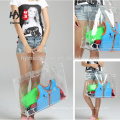 Transparent PVC material travel packaging waterproof bag